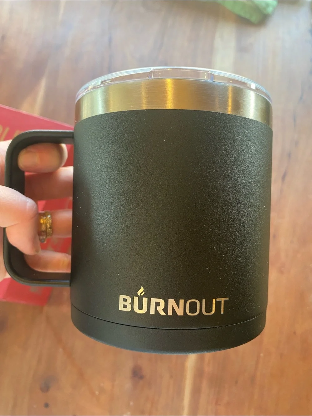 BURNOUT Mug Aerospace Engineer Designed Mug to Keep Drinks Hot, Not Scalding